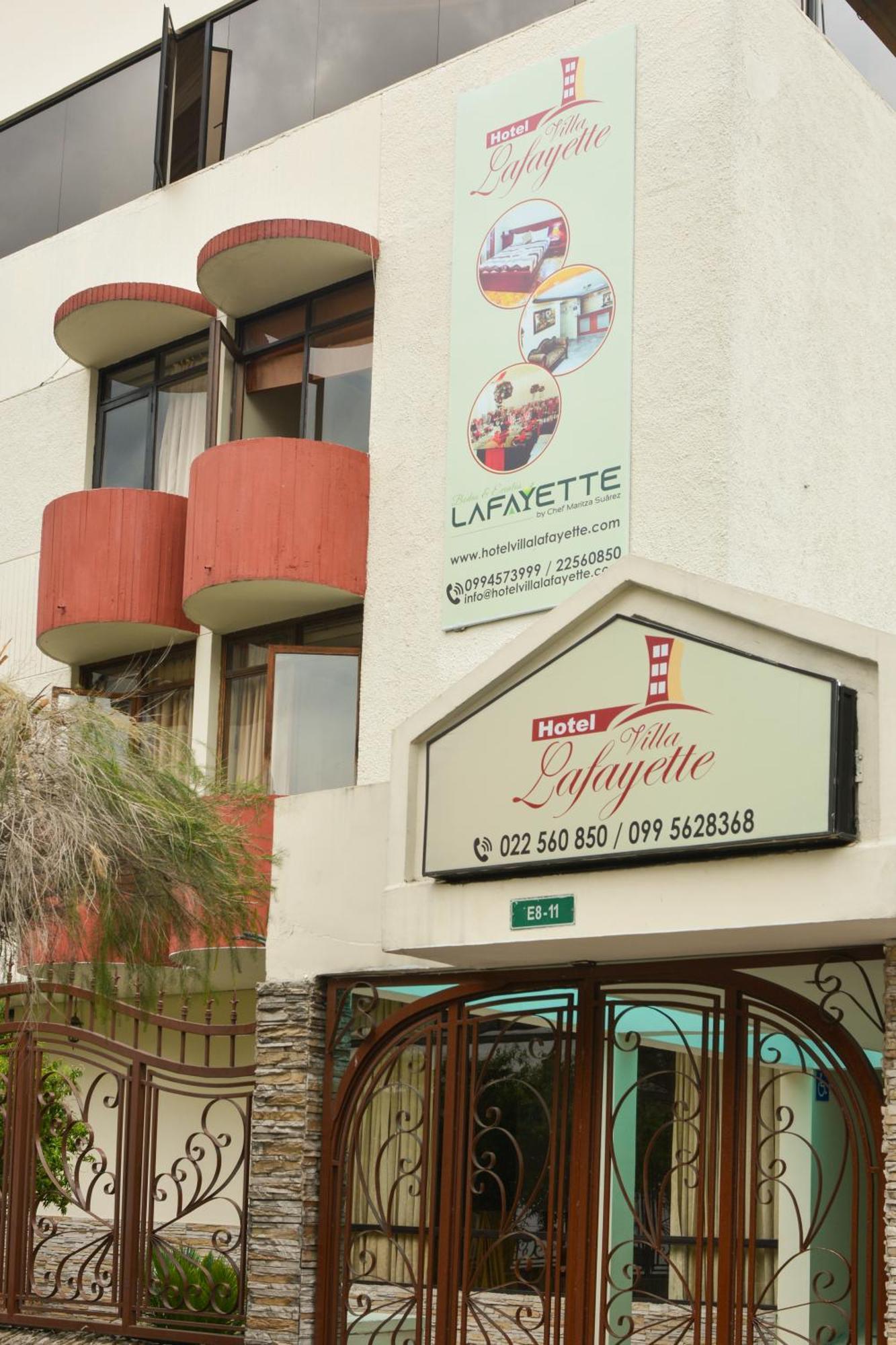 Hotel Villa Lafayette Quito Exteriör bild