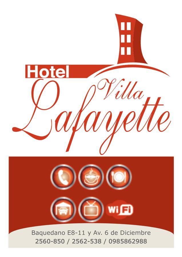 Hotel Villa Lafayette Quito Exteriör bild